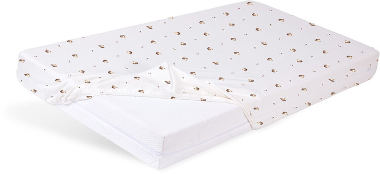 BABYMATEX Prostěradlo napínací Jersey 60x120cm Medvídek