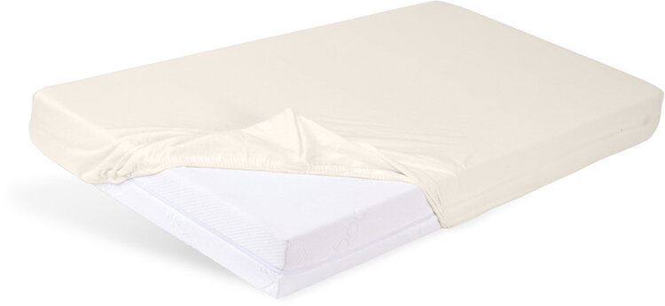 BABYMATEX Prostěradlo napínací Jersey 60x120cm ecru