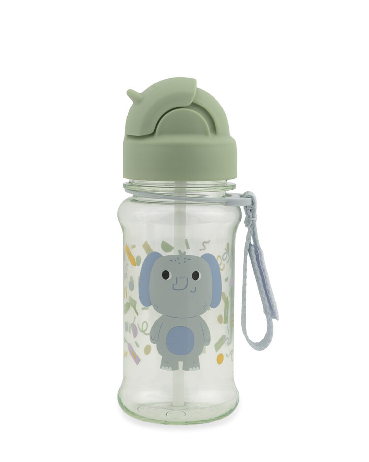 SKIP HOP Lahev s brčkem 355ml Besties Squad Slon 12m+