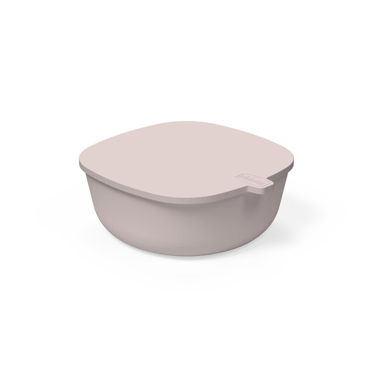 CHICCO Miska s víkem stohovatelná pink 6m+