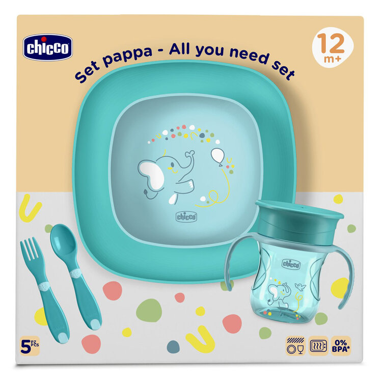 CHICCO Set jídelní - miska