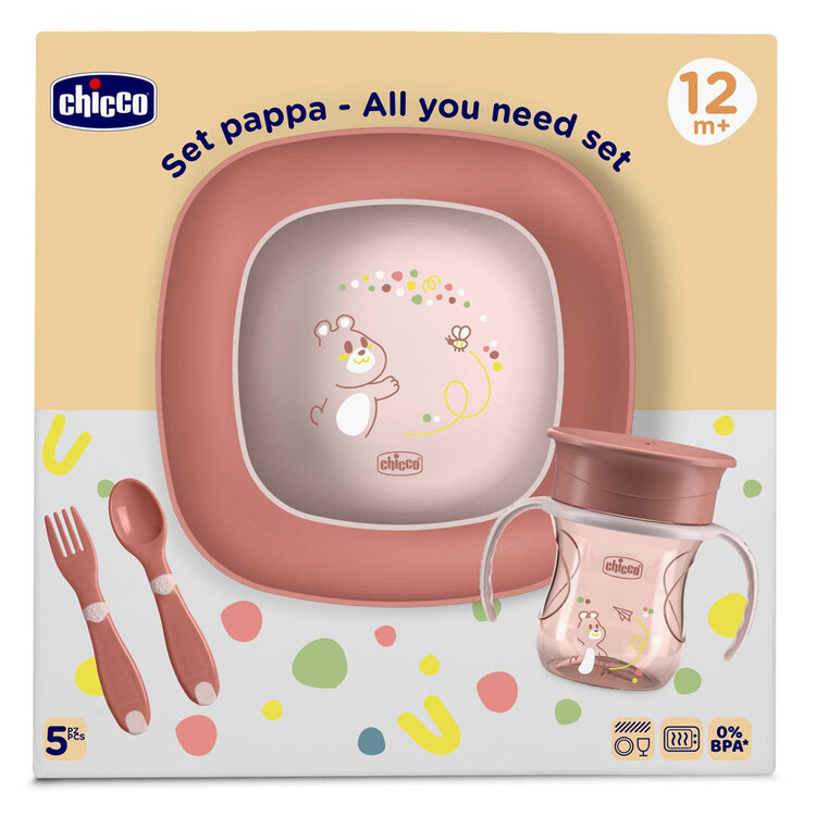 CHICCO Set jídelní - miska