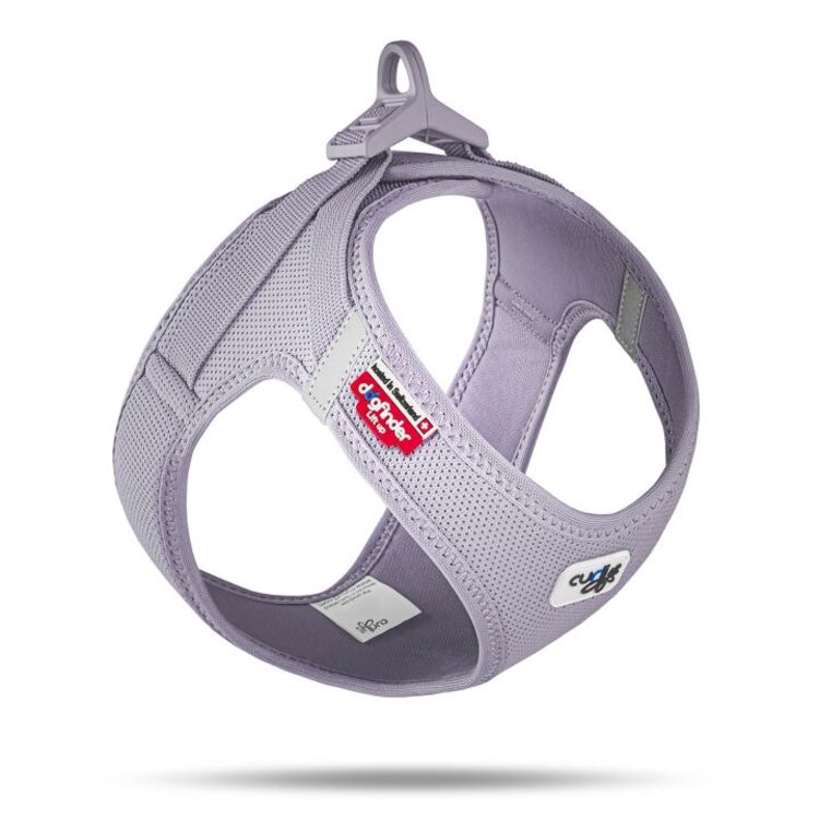 CURLI Postroj pro psy se sponou Air-Mesh Lilac 2XS