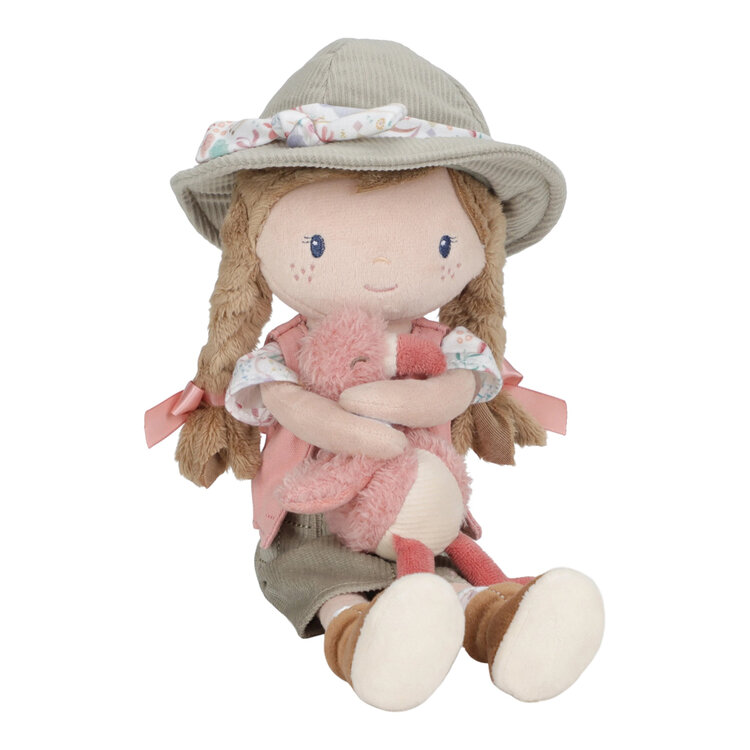 LITTLE DUTCH Panenka Ranger Rosa 35 cm Safari Friends