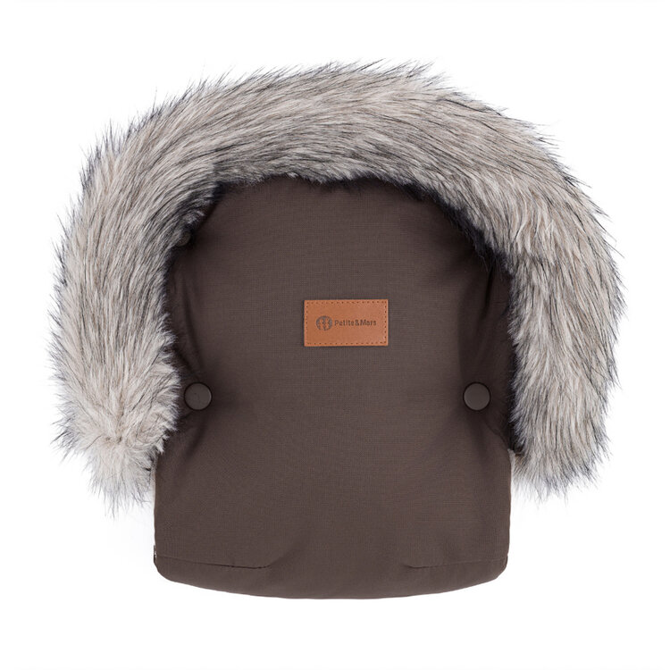 PETITE&MARS Rukávník / rukavice Furry Rich Brown
