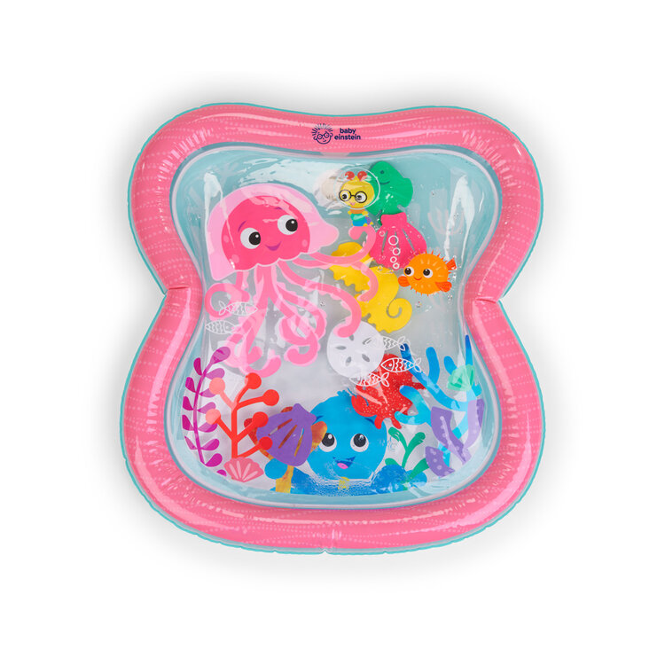 BABY EINSTEIN Podložka vodní pro rozvoj motoriky Jiggling Janet™ Tummy Time