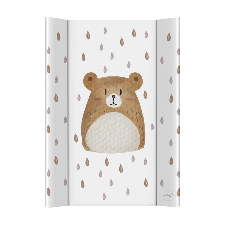 CEBA BABY Podložka přebalovací 2-hranná měkká (50x70) Basic Bear Buddy