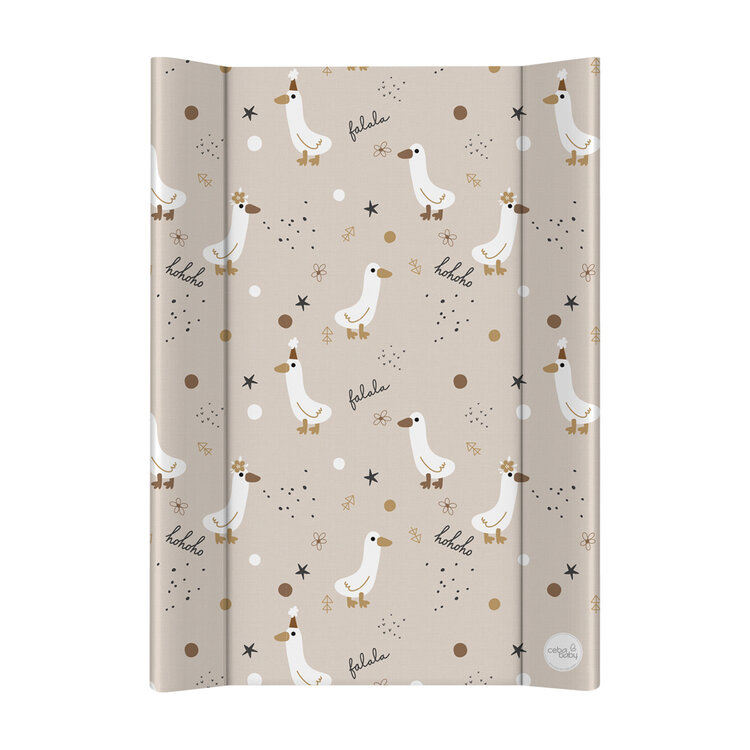 CEBA BABY Podložka přebalovací 2-hranná měkká (50x70) Basic Crazy Ducks