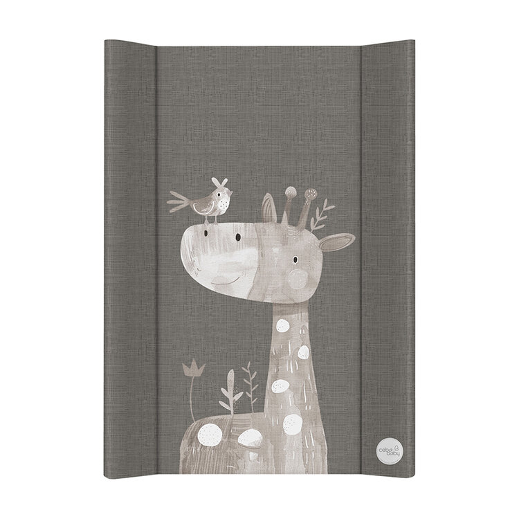 CEBA BABY Podložka přebalovací 2-hranná měkká (50x70) Basic Friendly Giraffe