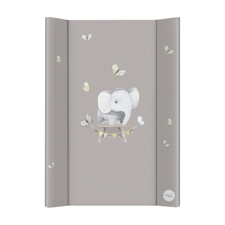 CEBA BABY Podložka přebalovací 2-hranná měkká (50x70) Basic Little Elephant