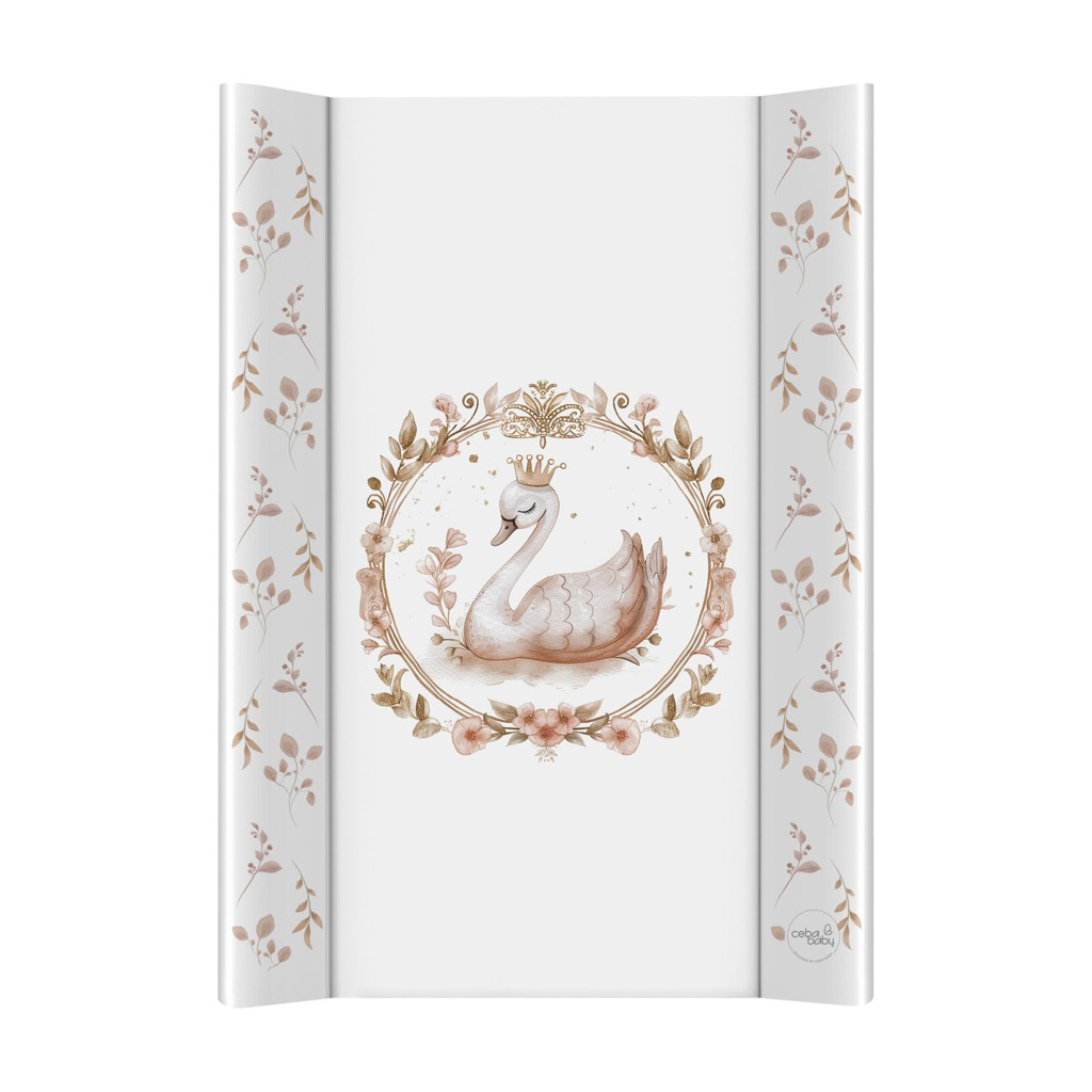 CEBA BABY Podložka přebalovací 2-hranná s pevnou deskou (50x70) Basic Glamour Style