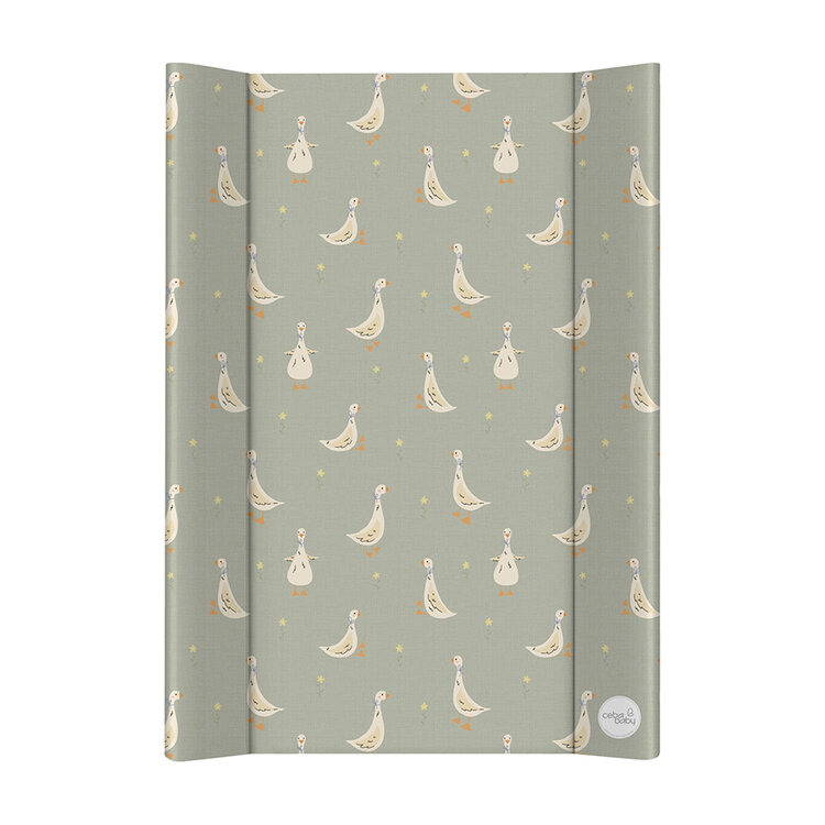 CEBA BABY Podložka přebalovací 2-hranná s pevnou deskou (50x70) Ultra Light Little Ducks