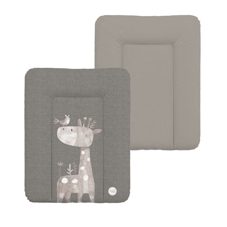 CEBA BABY Podložka přebalovací měkká malá (50x70) Basic Friendly Giraffe