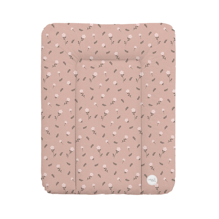 CEBA BABY Podložka přebalovací měkká malá (50x70) Basic Petite Blossoms