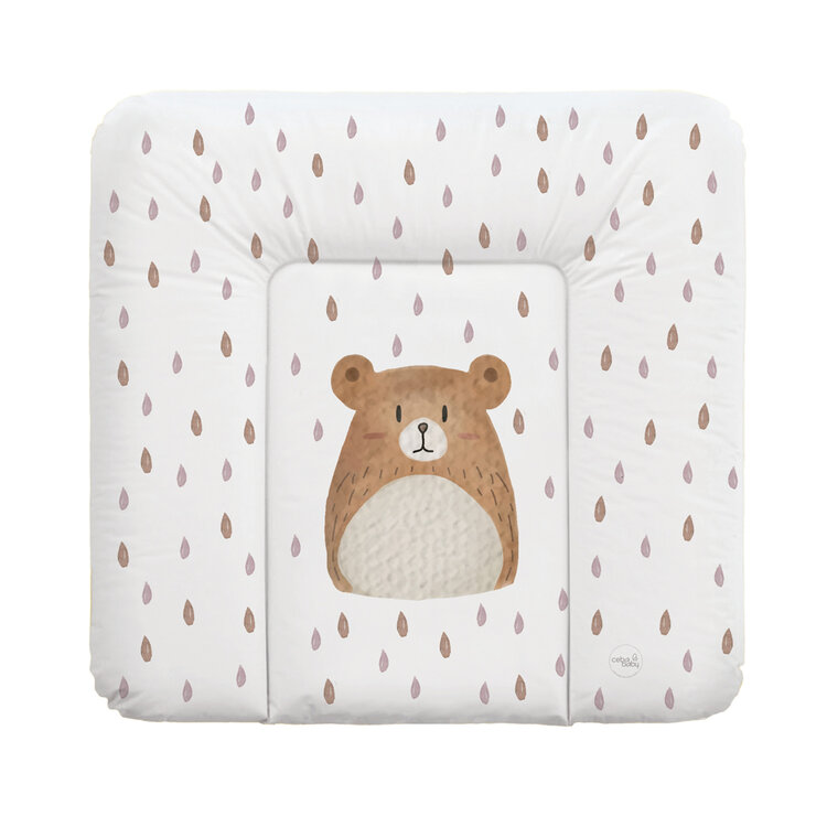 CEBA BABY Podložka přebalovací měkká střední (75x72) Basic Bear Buddy
