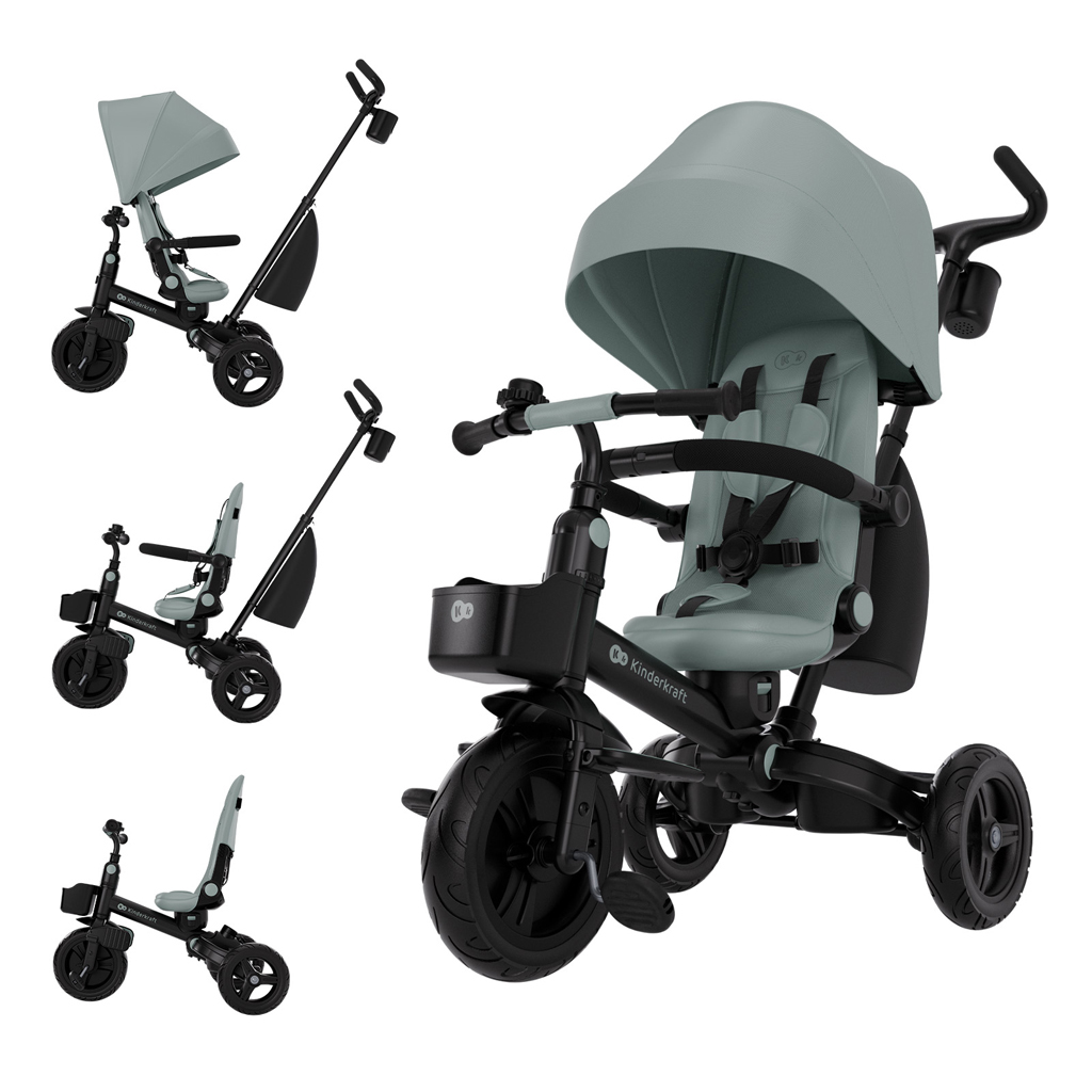 KINDERKRAFT Tříkolka Aveo 2 Plus Green