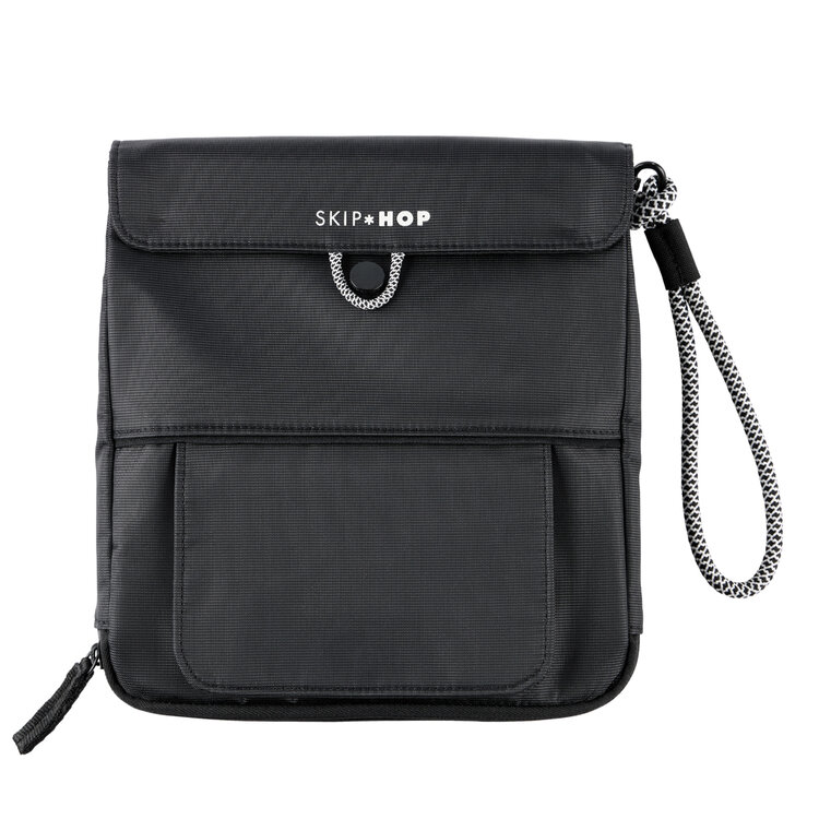 SKIP HOP Podložka přebalovací cestovní Clean Slate Black