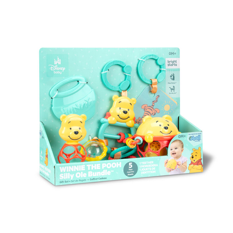 DISNEY BABY Sada dárková multisenzorická Disney Baby Winnie the Pooh